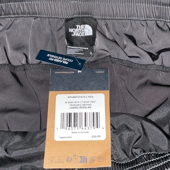 THE NORTH FACE
Black 2000 Mountain Lounge Pants size large - Picture 8 of 13